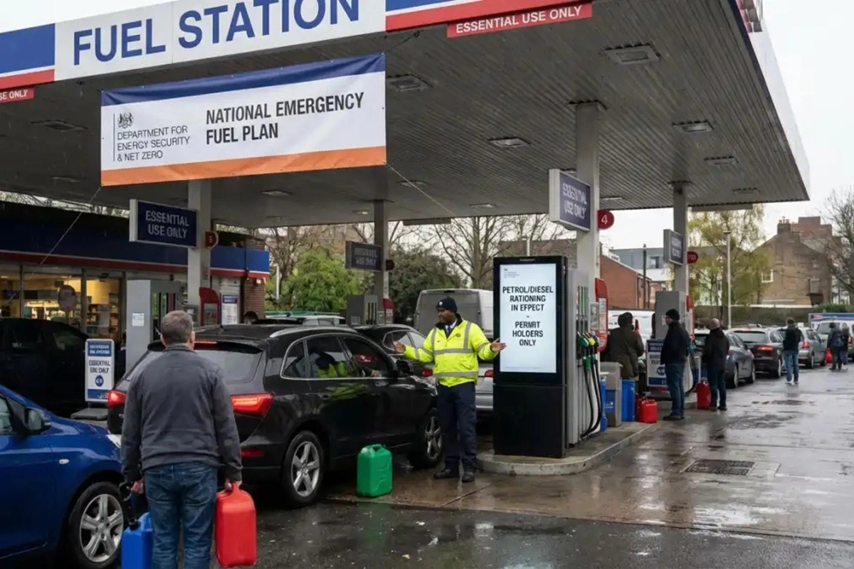 В Великобритании ввели ограничения на продажу топлива