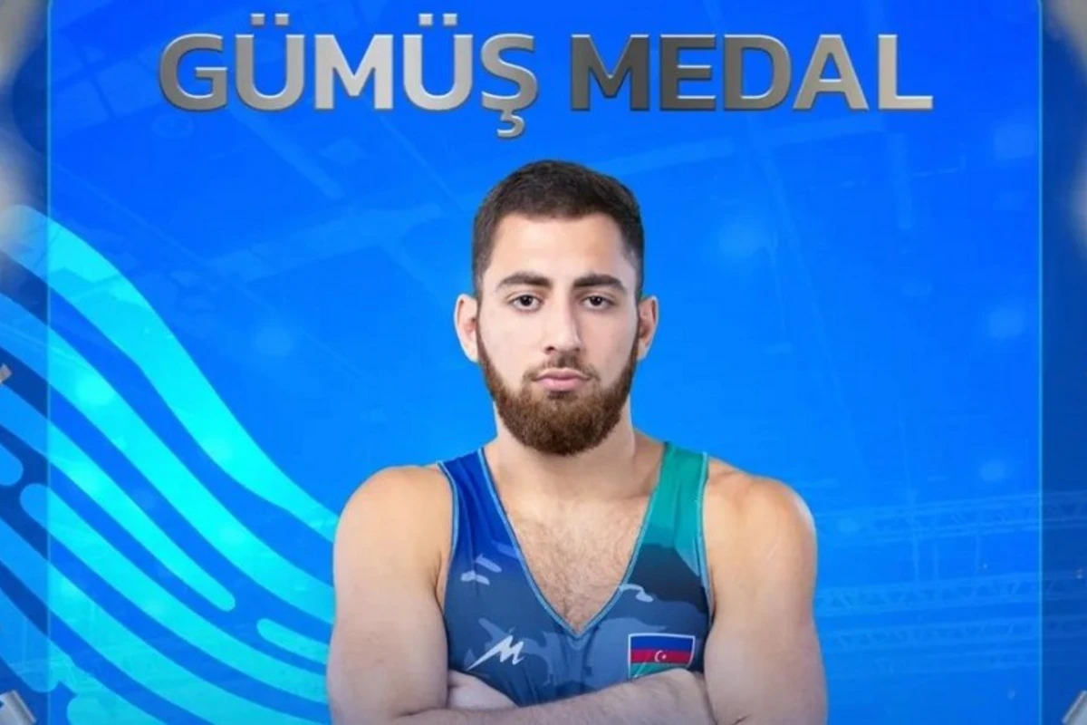 Azərbaycan güləşçisi dünya çempionatında gümüş medal qazanıb