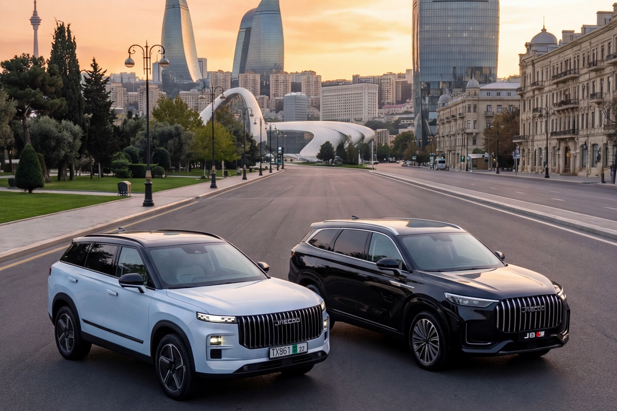 Euro NCAP-da 5 ulduz alan Jaecoo artıq rəsmi olaraq Azərbaycanda