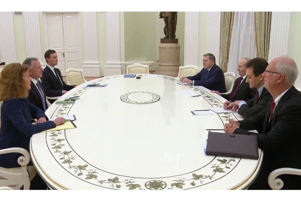 Putinin Uitkoff və Kuşnerlə görüşü başlayıb