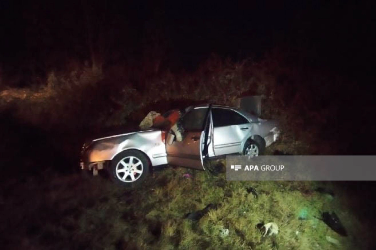 Beyləqanda qəzada xəsarət alan 2 nəfər Bakıya xəstəxanalara təxliyə olunub