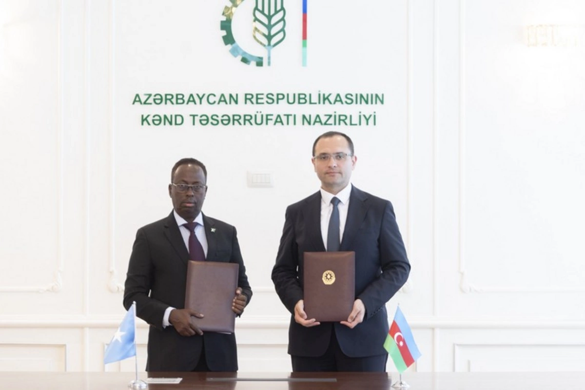 Azərbaycan və Somali aqrar əməkdaşlığa dair Anlaşma Memorandumu imzalayıb