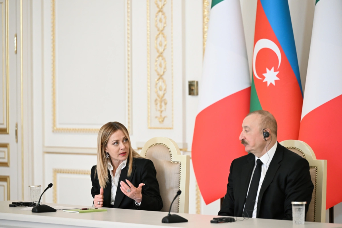 Meloni: Əminəm ki, İtaliya ilə Azərbaycan arasındakı dostluq əlaqələri bundan sonra daha da inkişaf edəcək