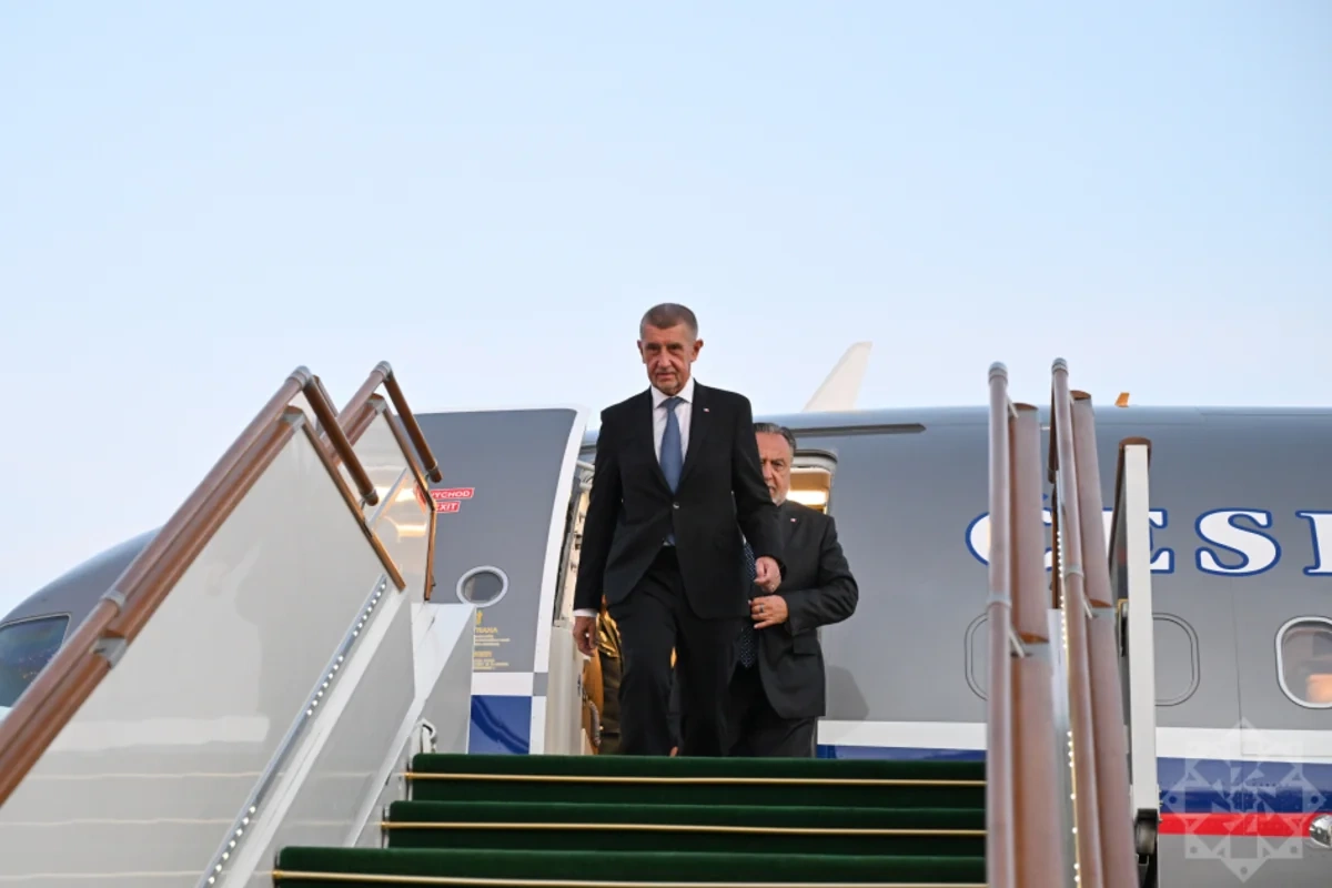 Prime Minister of the Czech Republic arrived on a visit to Azerbaijan