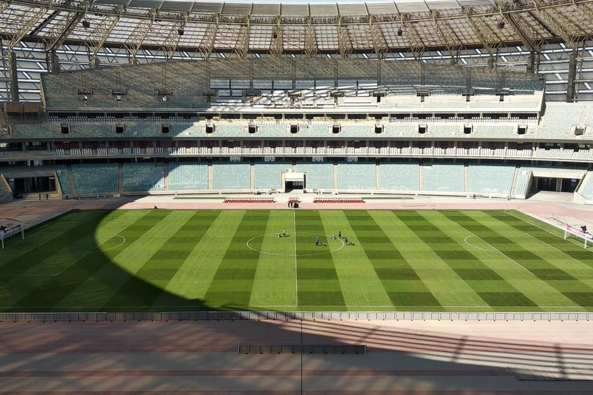 UEFA nümayəndələri tərəfindən Bakı Olimpiya Stadionuna ilkin baxış olub
