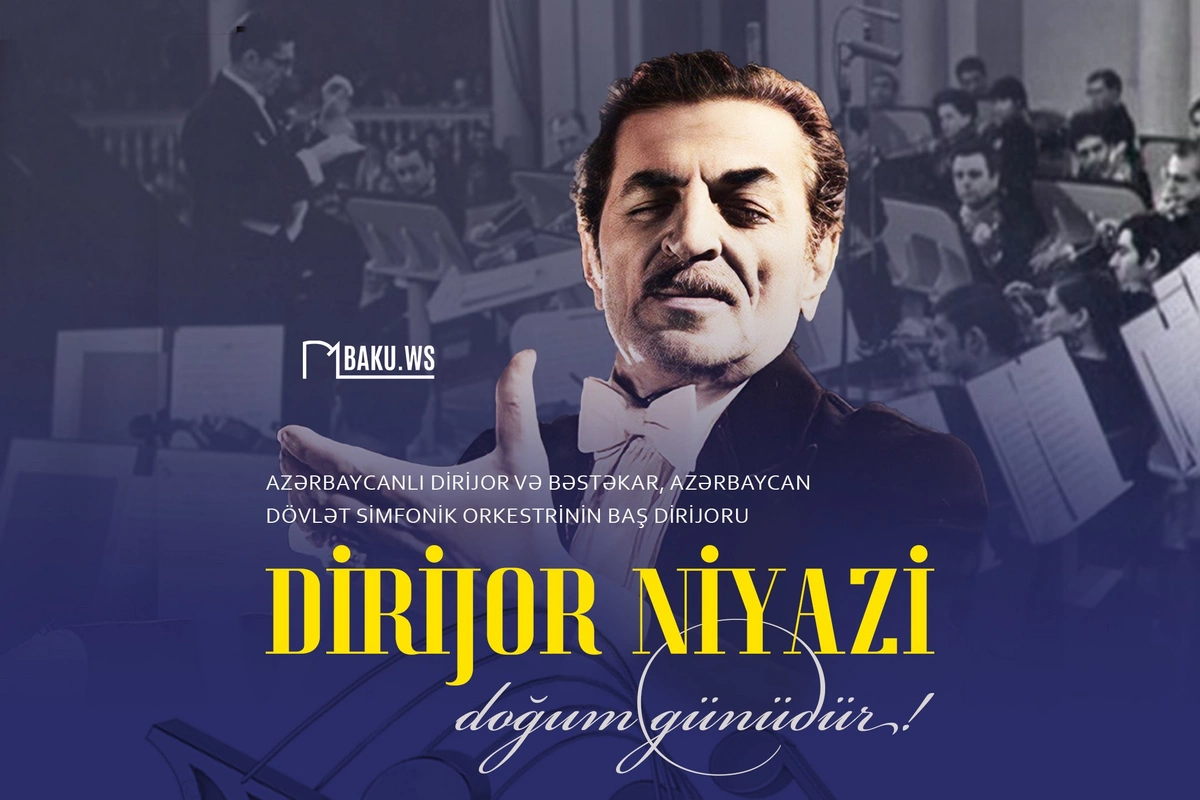 Bu gün Maestro Niyazinin doğum günüdür