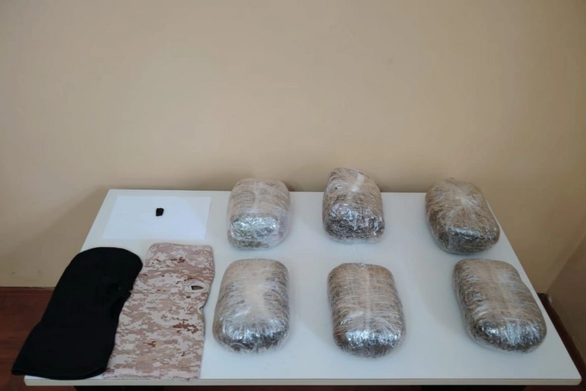 İrandan Azərbaycana 6 kq-dan çox narkotikin keçirilməsinin qarşısı alınıb
