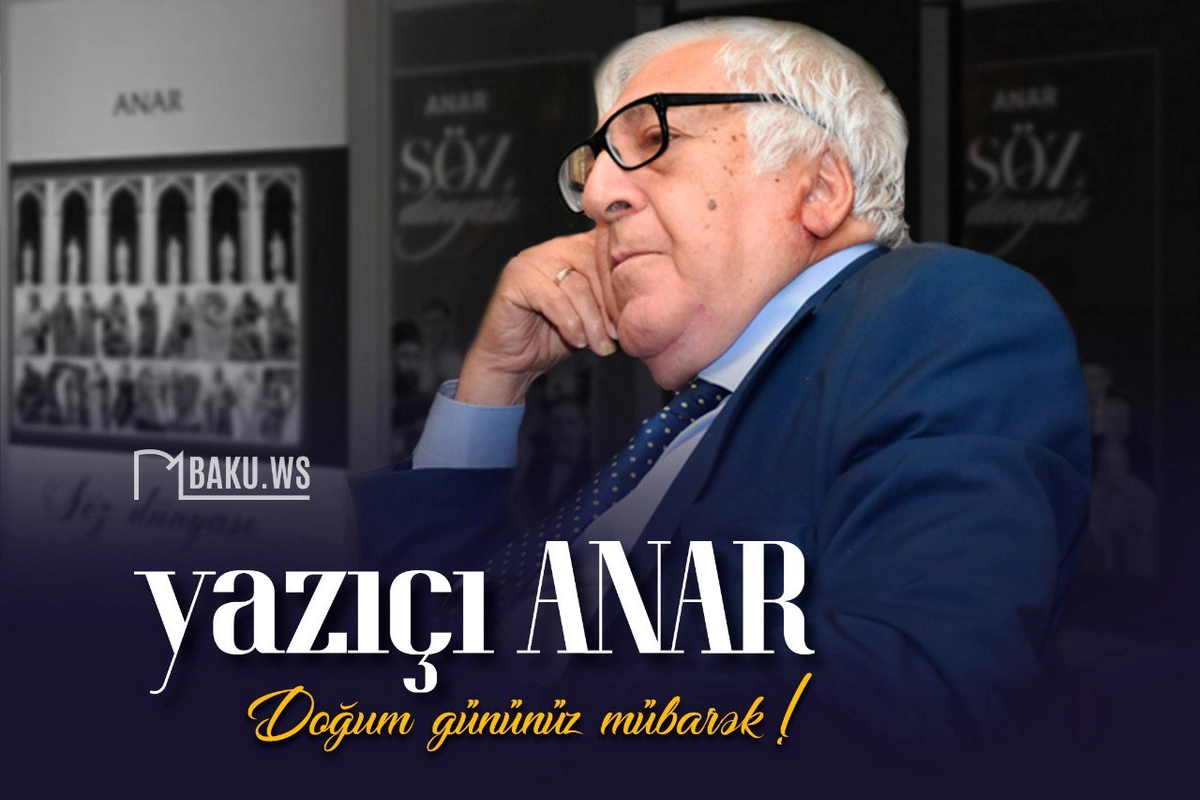 Bu gün yazıçı Anarın doğum günüdür