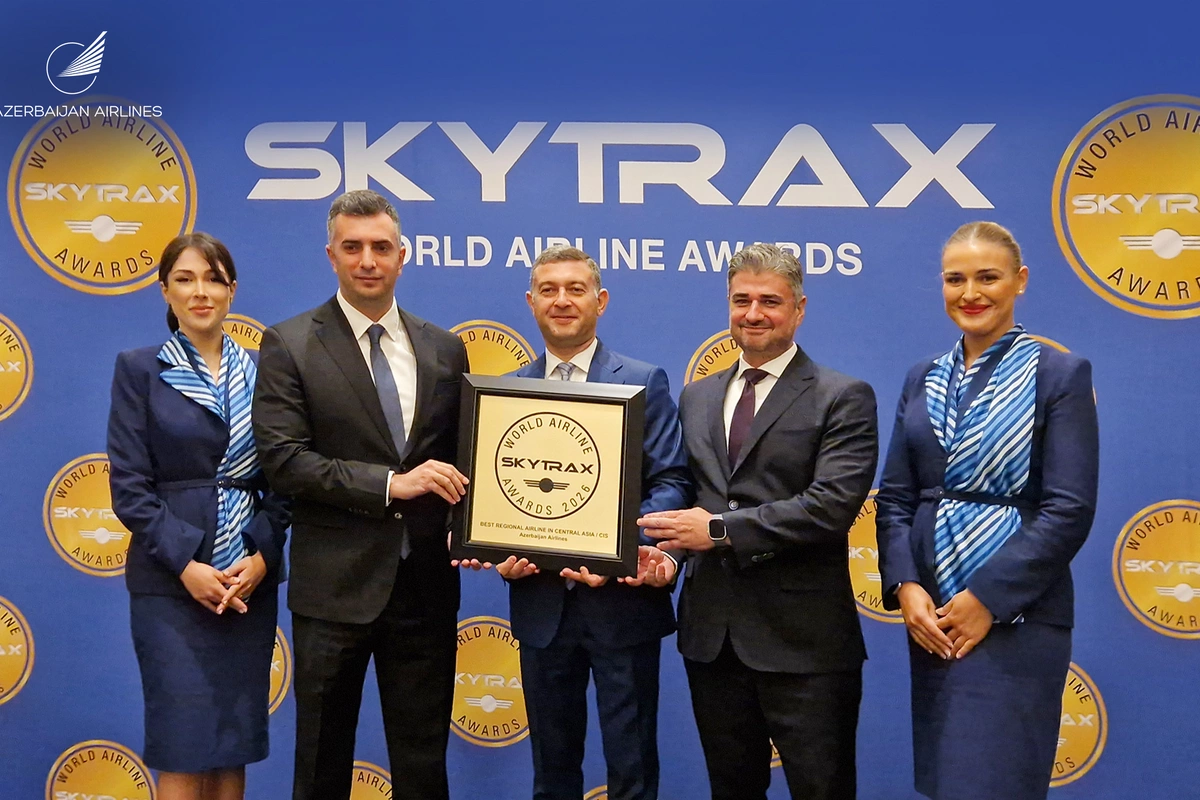 Azərbaycan Hava Yolları Mərkəzi Asiya və MDB-nin ən yaxşı regional aviaşirkəti adına layiq görülüb