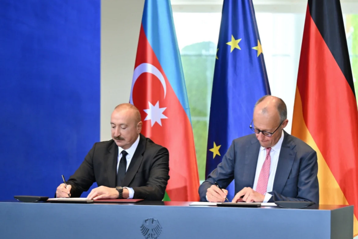 Azərbaycan ilə Almaniya arasında Birgə Bəyannamə imzalanıb
