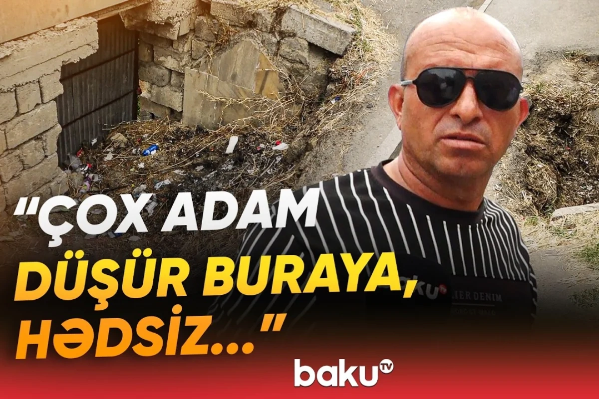 Binəqədidə yeraltı dünyaya giriş var: Birbaşa ölümə dəvətdir
