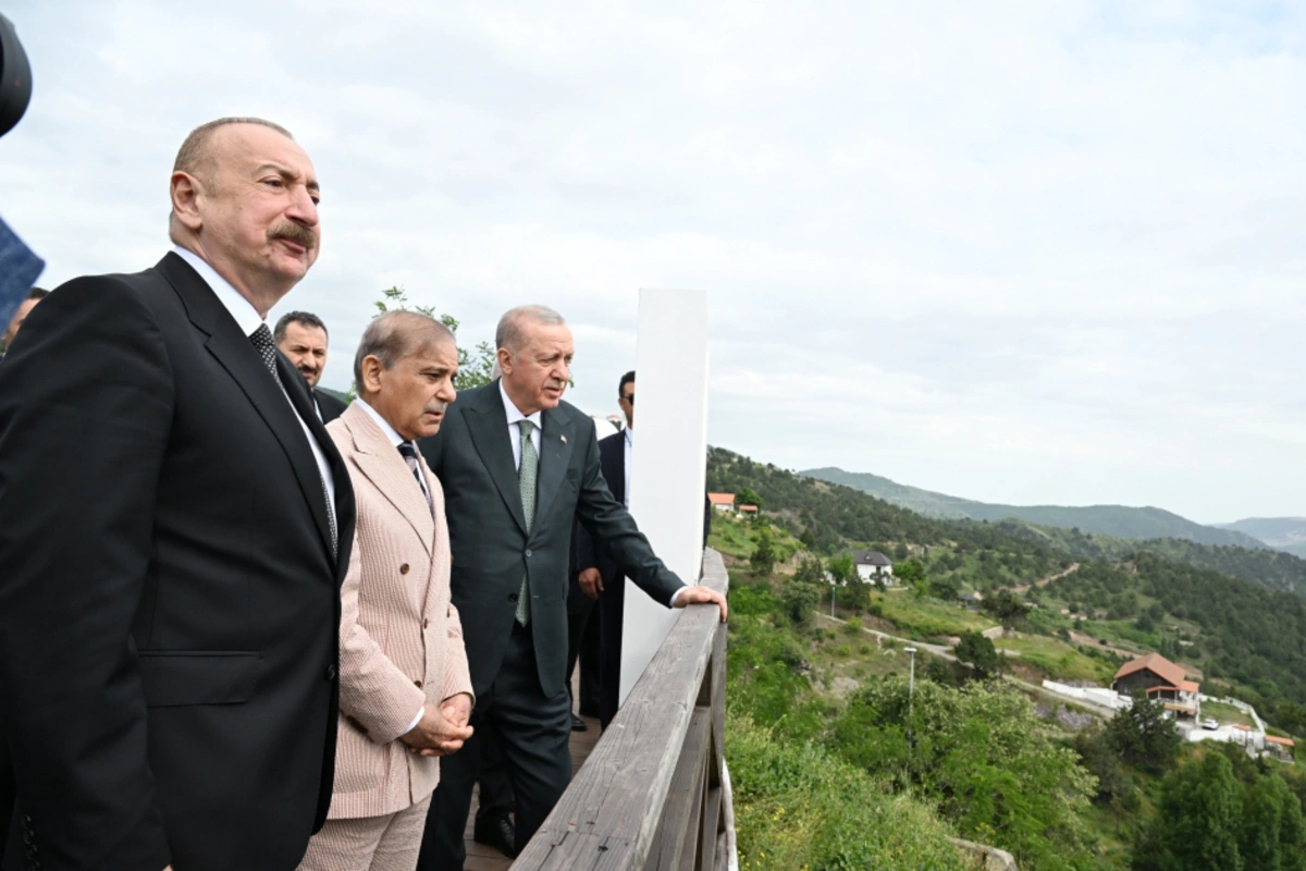 Presidents of Azerbaijan and Turkey, Prime Minister of Pakistan visited the walking area in Lachin