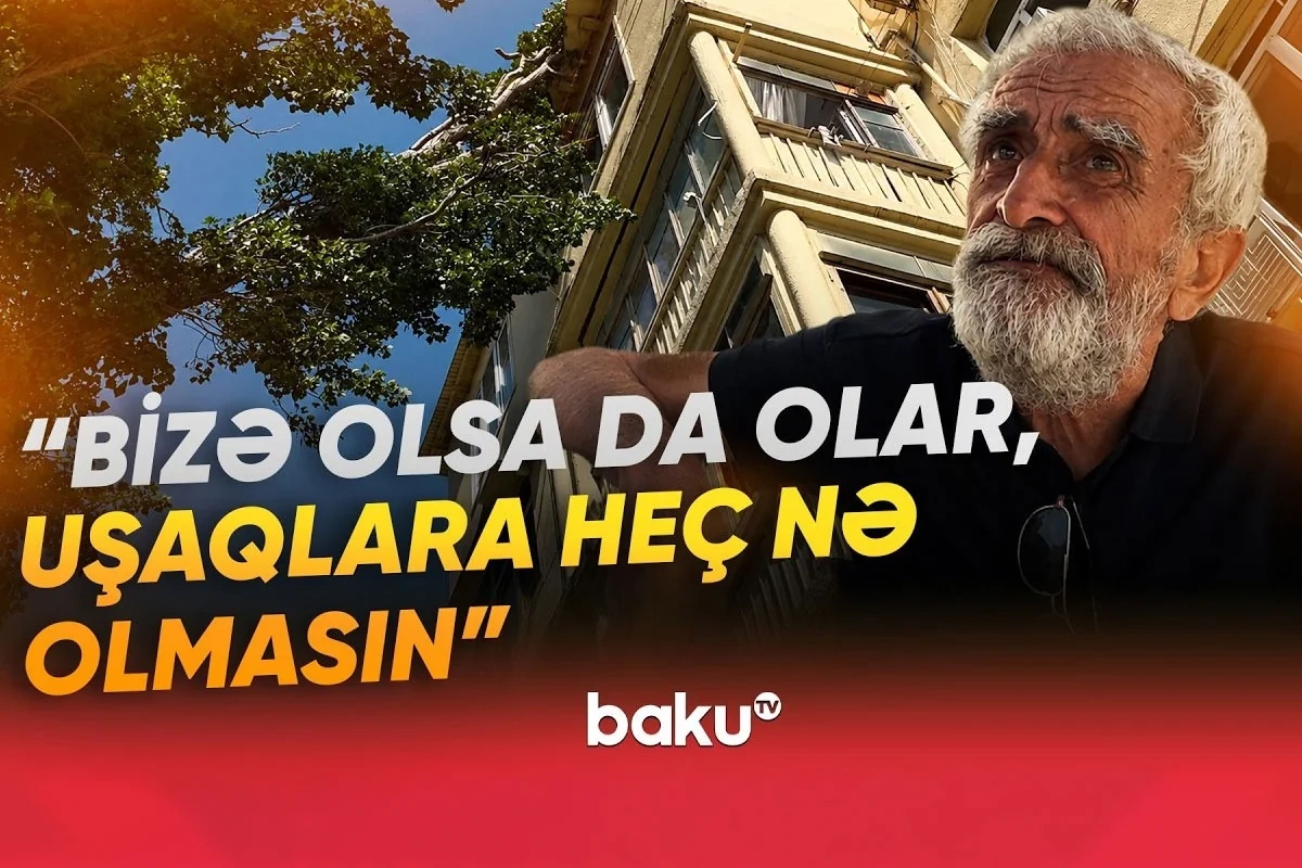 В Баку дерево рухнуло на здание: жильцы жалуются на бездействие ответственных структур