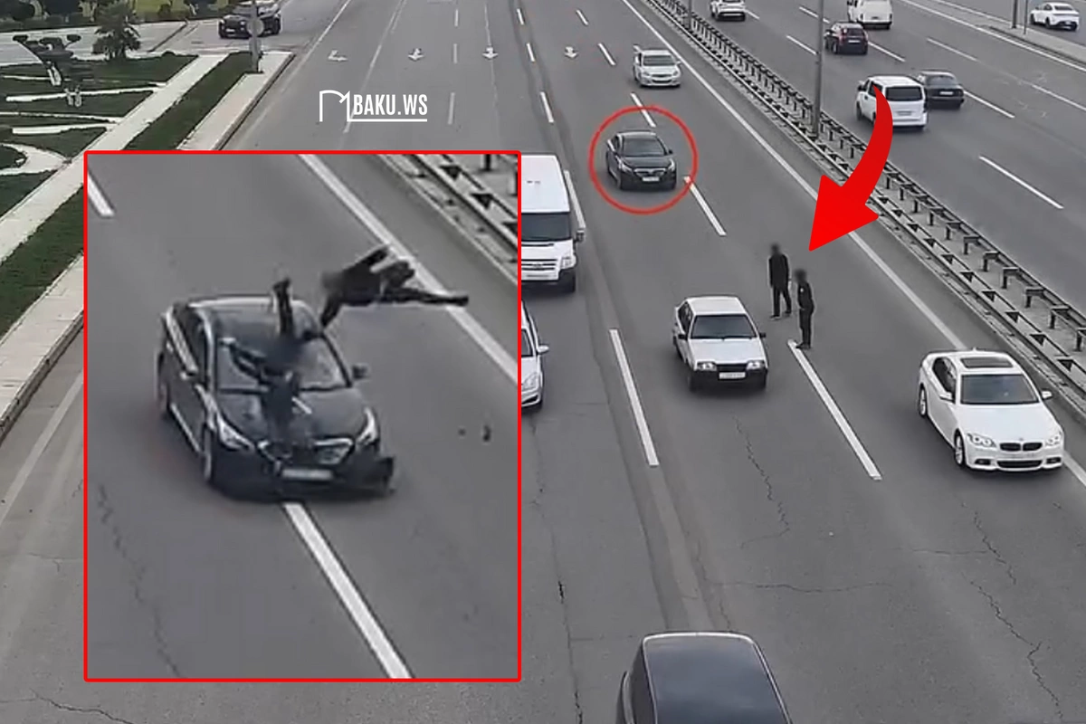 Aeroport yolunda DƏHŞƏT - 2 nəfəri VURDU