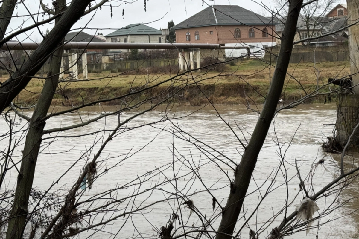 Lənkərançayda suyun səviyyəsi artıb - qabaqlayıcı tədbirlər görülür