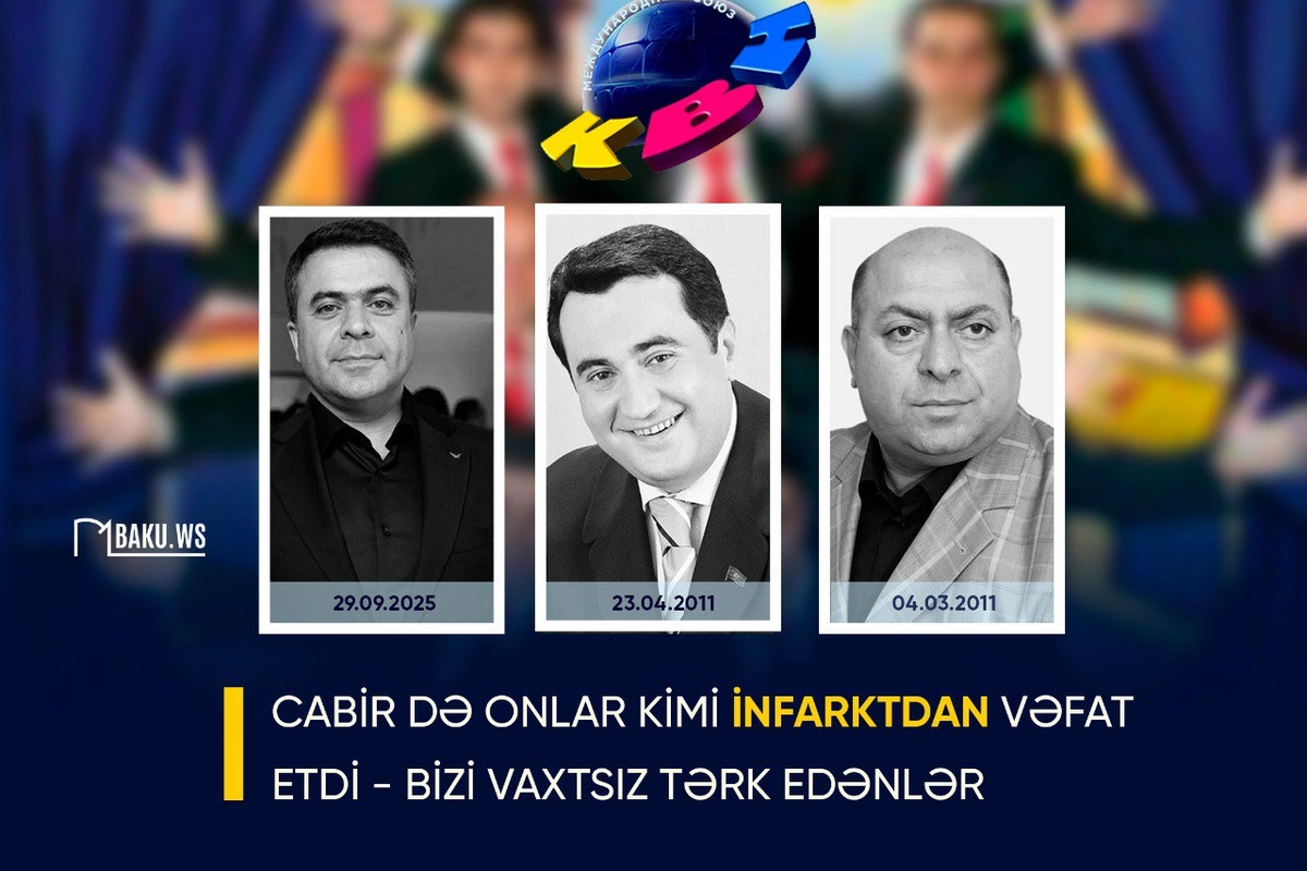 Ürəyi onları yarıyolda qoydu... Bakılı oğlanların eyni səbəbdən vəfat edən üzvləri