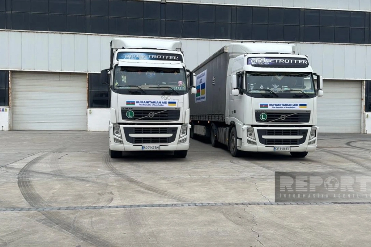 Azərbaycan Ukraynaya növbəti humanitar yardım göndərib