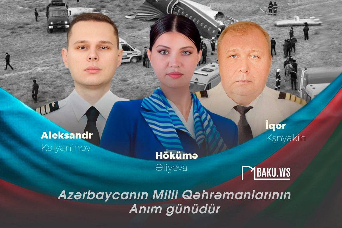 AZAL-a məxsus sərnişin təyyarəsinin Qazaxıstanda qəzaya uğramasından bir il ötür
