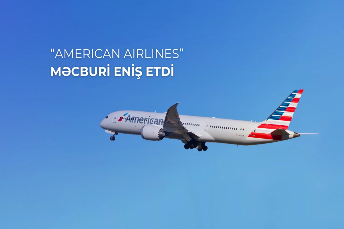 ABŞ sərnişin təyyarəsi Heydər Əliyev Beynəlxalq Aeroportuna məcburi eniş edib ABŞ sərnişin təyyarəsi Heydər Əliyev Beynəlxalq Aeroportuna məcburi eniş edib