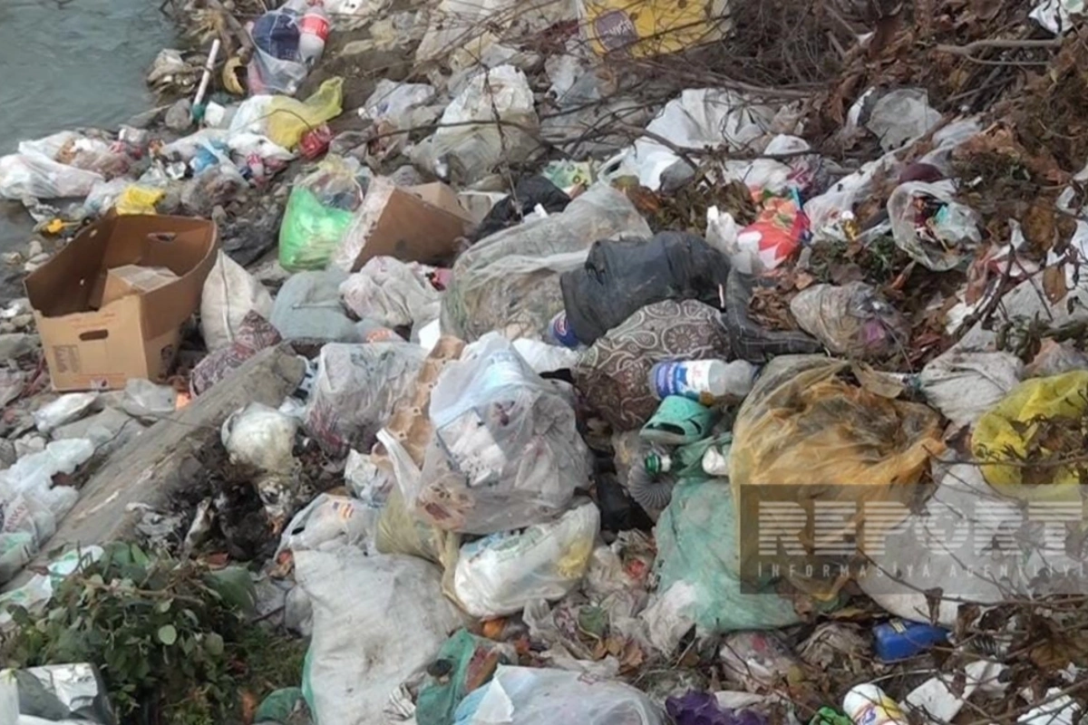 Şabranda çay yatağı zibil poliqonuna çevrilib, icra hakimiyyəti cərimələrin tətbiqinə hazırlaşır