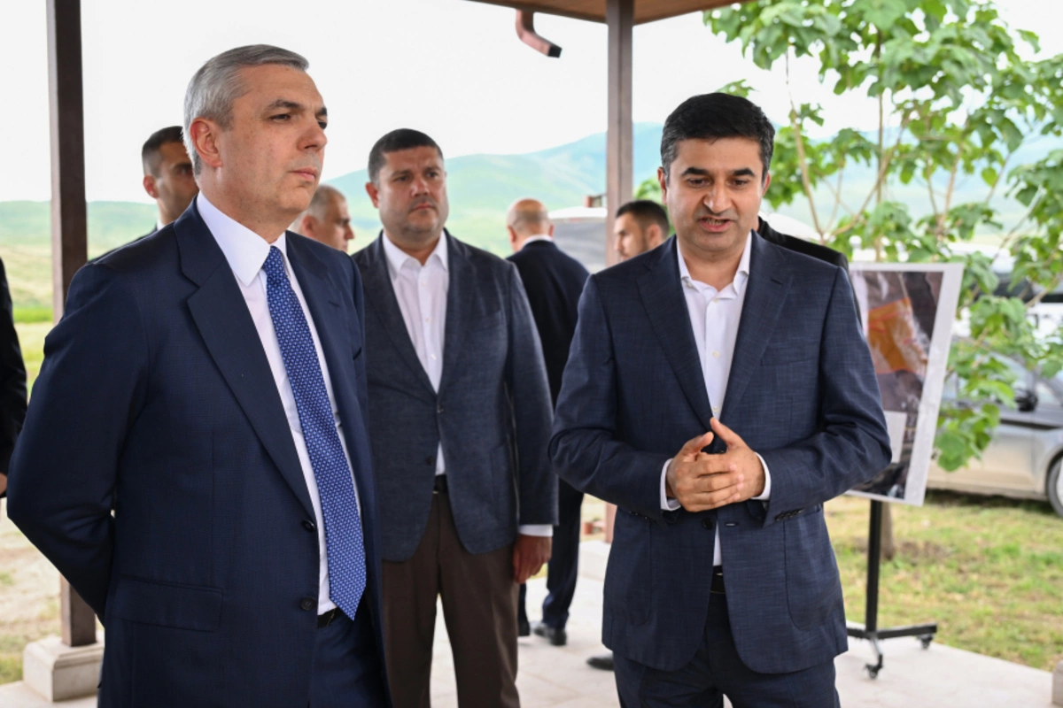 Xocalıda salınmış intensiv bağçılıq təsərrüfatları ilə tanışlıq