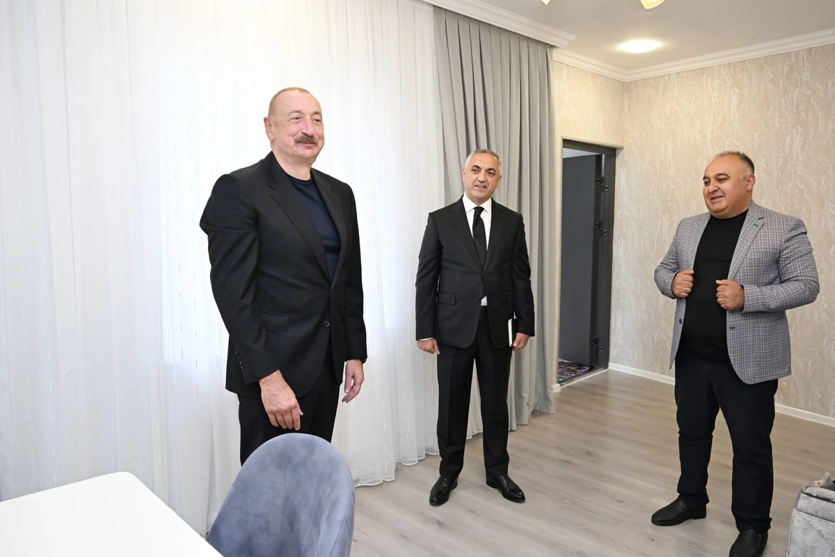 Prezident Xocalı rayonunun Şuşakənd kəndində olub