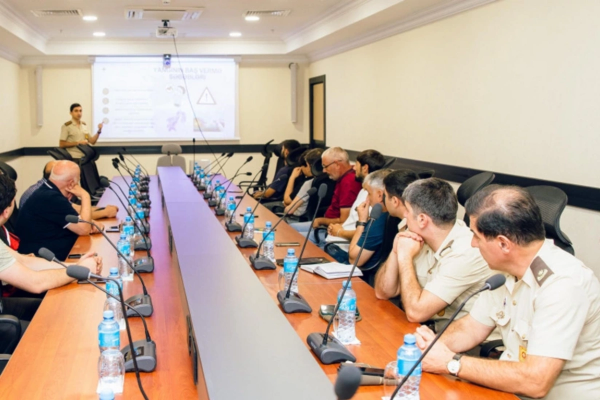 III MDB Oyunlarına hazırlıqla əlaqədar yanğın təhlükəsizliyi müzakirə olunub III MDB Oyunlarına hazırlıqla əlaqədar yanğın təhlükəsizliyi müzakirə olunub
