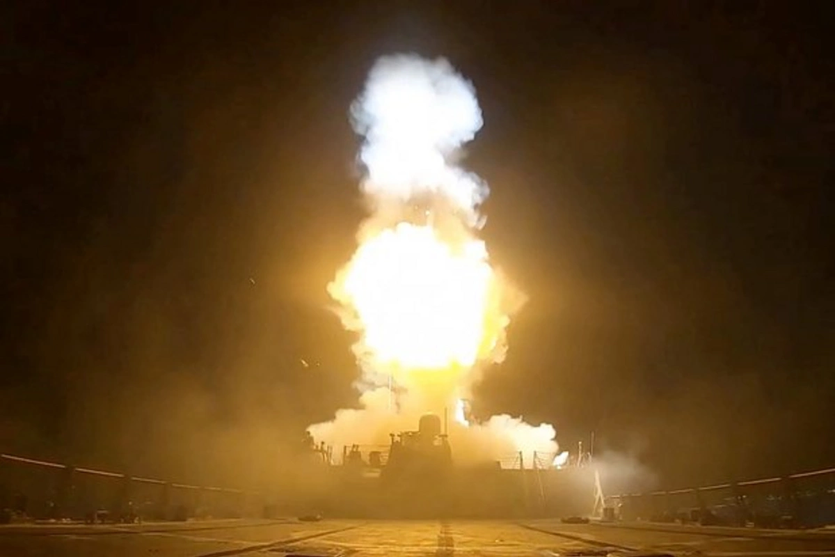 The U.S. struck Iranian missile sites and boats in the Strait of Hormuz area