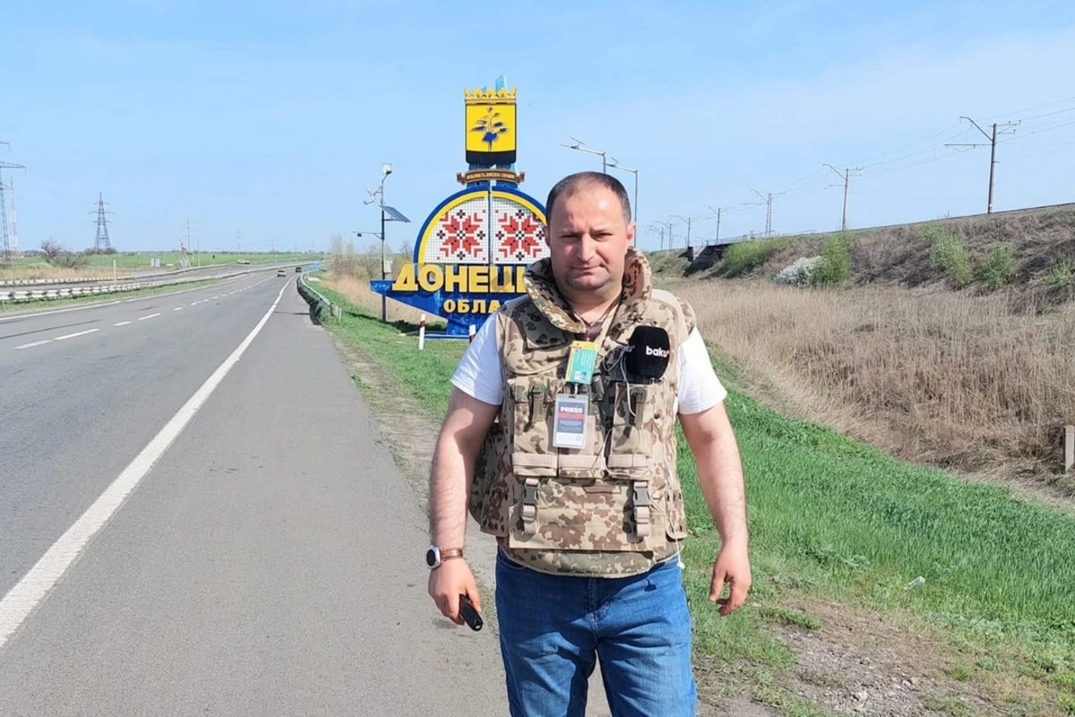 Donbas cəbhəsində azərbaycanlı jurnalistin erməni hərbçi ilə Qarabağ dialoqu