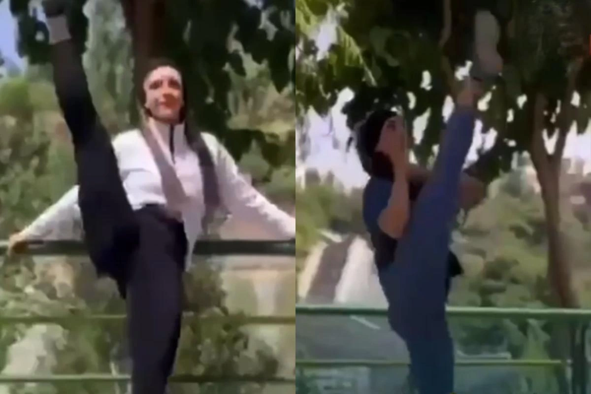 Tehranda idmançı qız hicabsız video çəkdirdiyi üçün həbs edildi