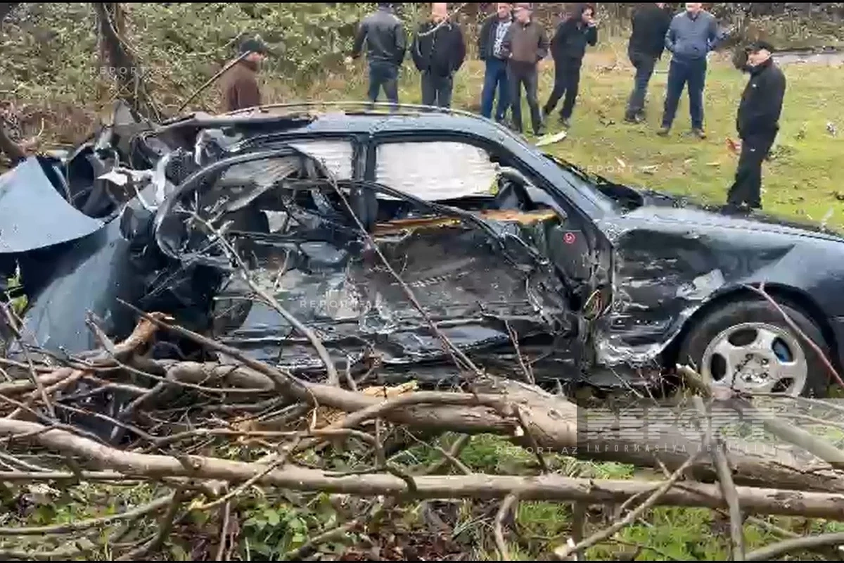 Zaqatalada ağır qəza: Ölən və yaralanan şəxsin kimliyi məlum oldu