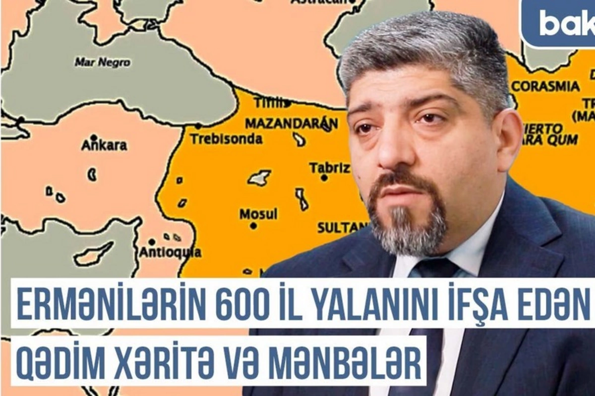 Qərbi Azərbaycan Xronikası: 1459-cu il xəritəsində Qafqazdakı yer adları Azərbaycan dilində verilib