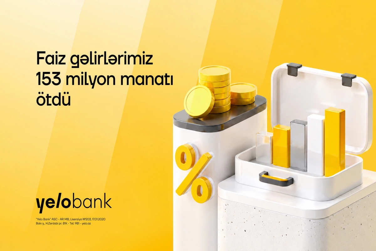 Yelo Bank 2026-cı ilin 3-cü rübünü artımla başa vurdu