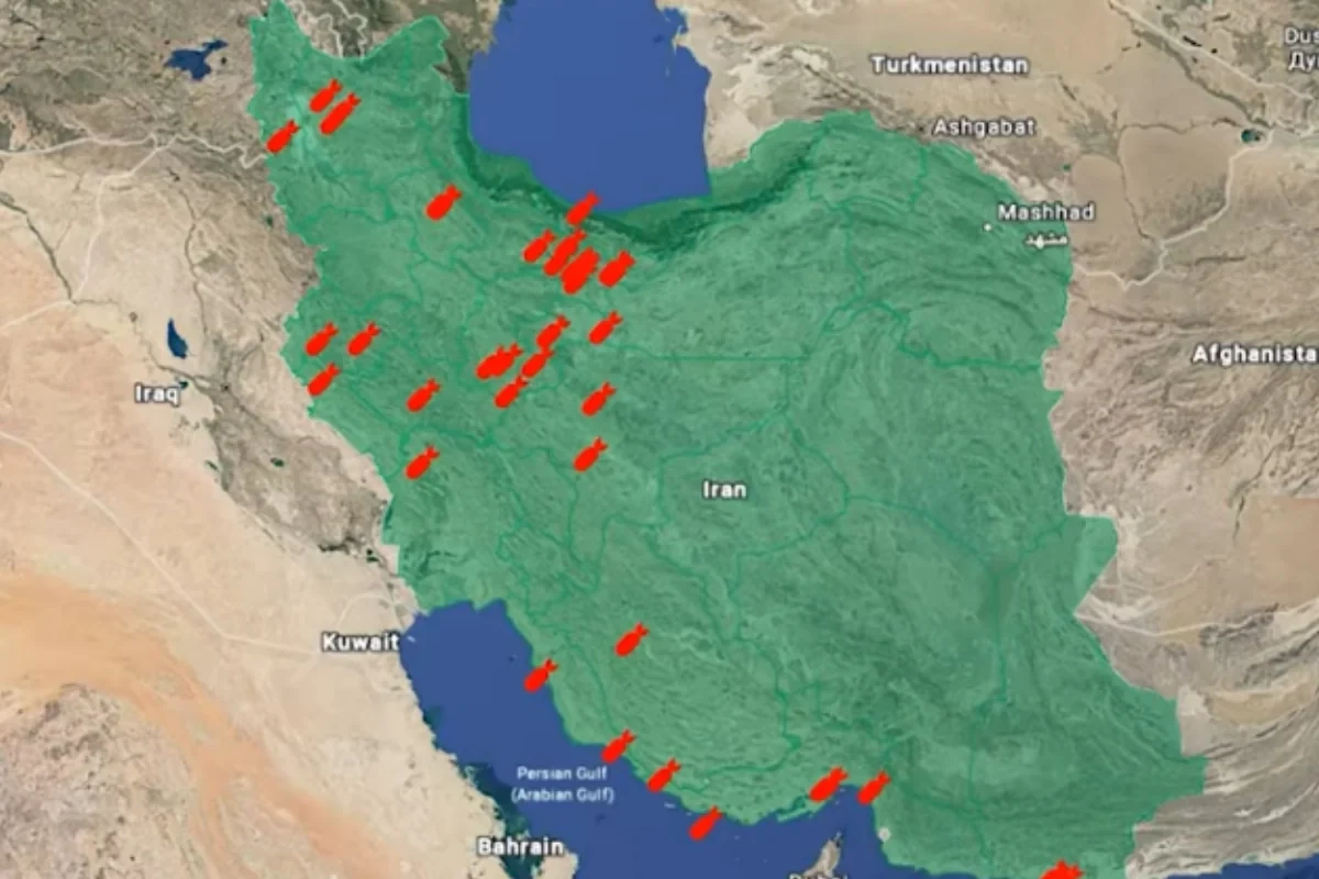 Операция США и Израиля в Иране: стали известны координаты атакованных объектов