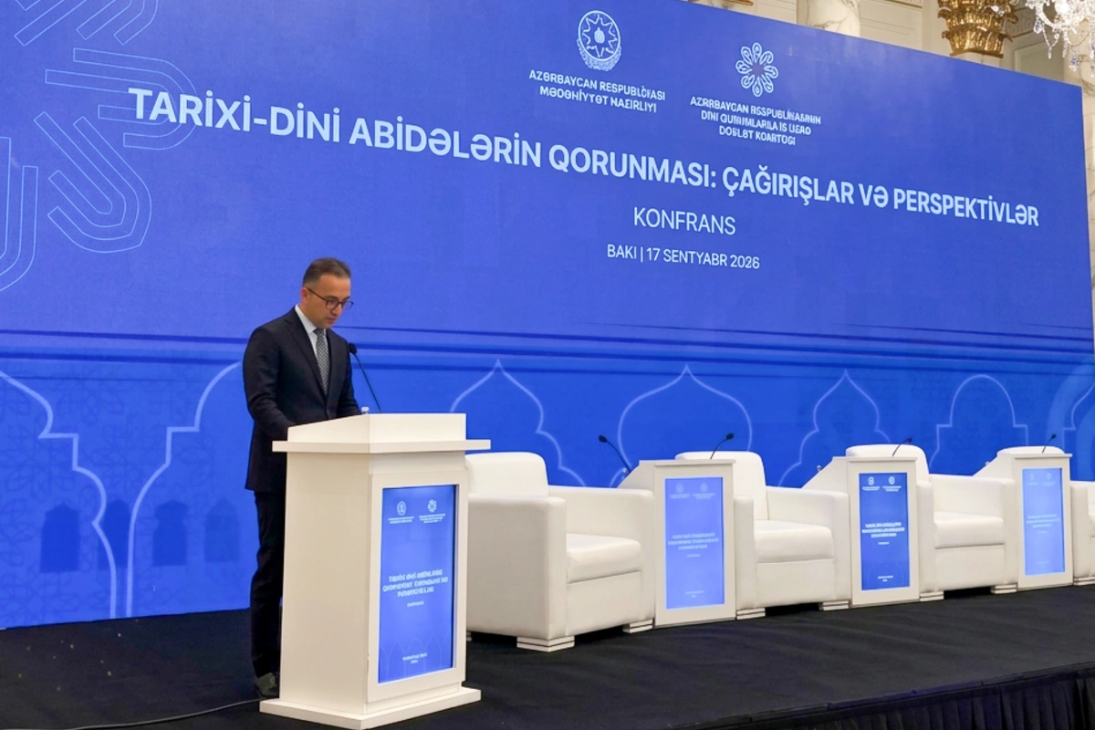 İşğal dövründə məhv edilmiş mədəni irs nümunələrinin bərpası xalqımızın mənəvi yaddaşının yenidən canlandırılmasıdır