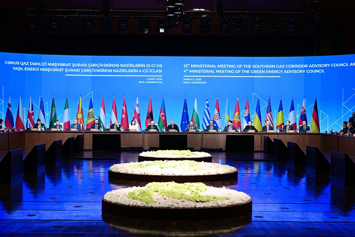 Президент Ильхам Алиев принимает участие в 12-м заседании Консультативного совета ЮГК