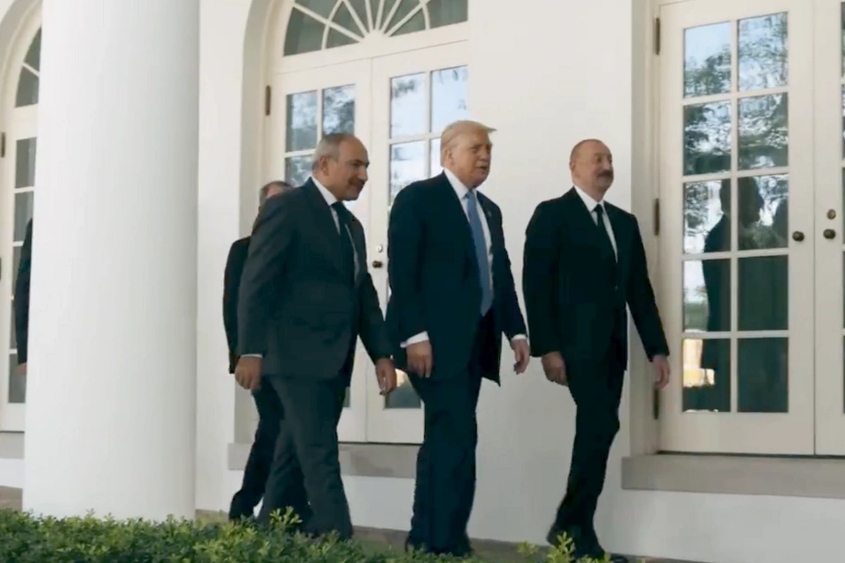 White House publication about the meeting of Aliyev, Trump and Pashinyan White House publication about the meeting of Aliyev, Trump and Pashinyan