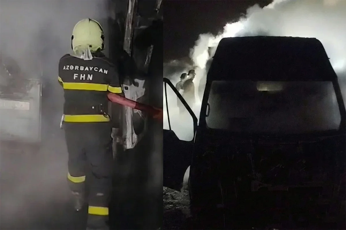 Salyanda yanan avtomobili söndürərkən maşın vuran FHN əməkdaşının son durumu açıqlanıb