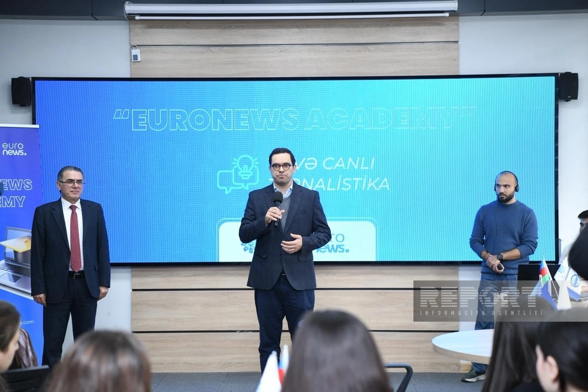 Euronews: Biz Azərbaycanda həm də medianın inkişafını dəstəkləyirik