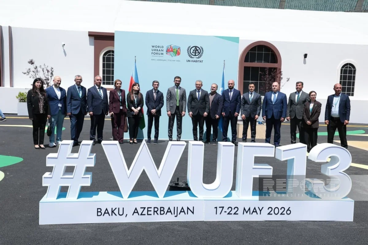 Media nümayəndələri Bakı Olimpiya Stadionunda WUF13-lə bağlı görülən işlərlə tanış olublar