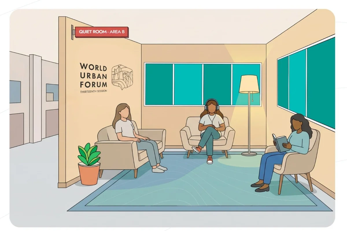 WUF13-də üç xüsusi Sakit otaq fəaliyyət göstərəcək