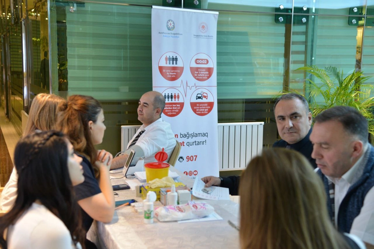 Azpetrol şirkətində Konstitusiya və Suverenlik ili çərçivəsində qanvermə aksiyası keçirilib