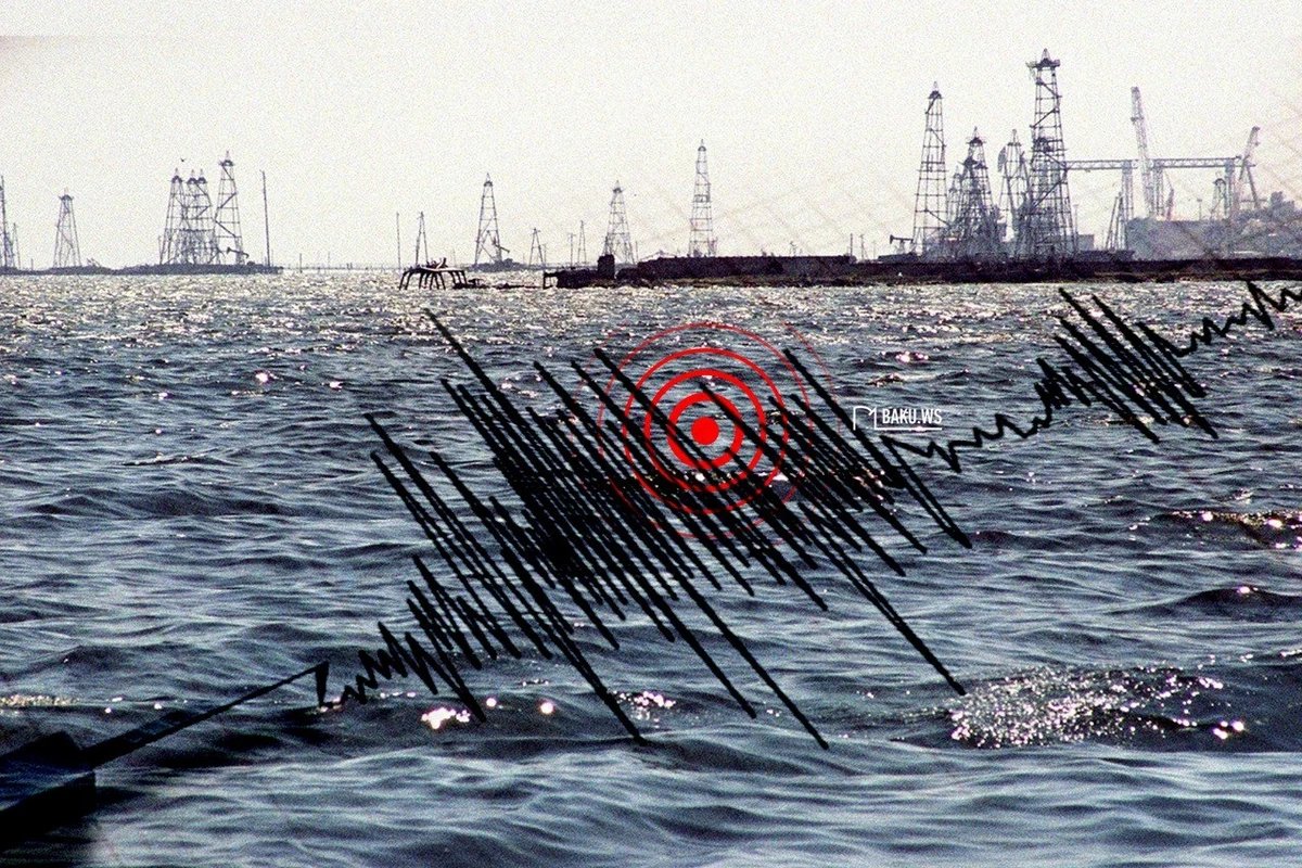 В Каспийском море произошло еще одно землетрясение