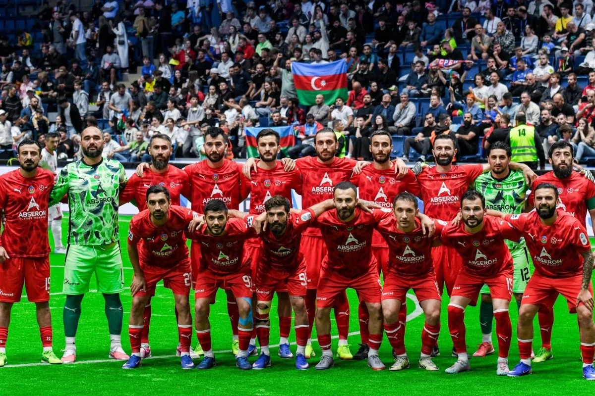 Azerbaijan national futsal team became European champions
