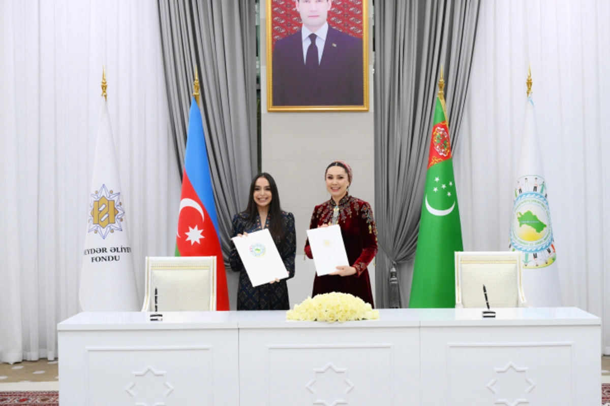 Heydər Əliyev Fondu və Qurbanqulu Berdiməhəmmədov adına xeyriyyə Fondu anlaşma memorandumu imzalayıb