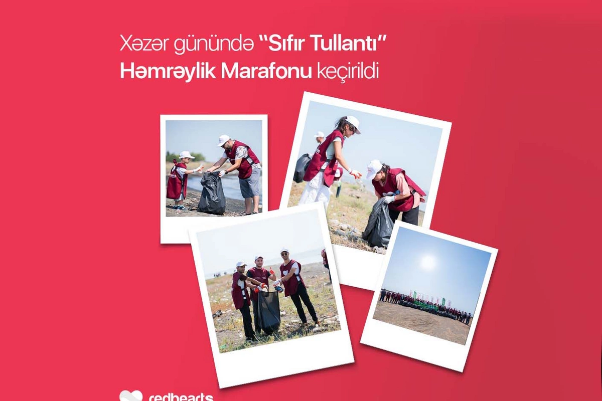 Sıfır Tullantı Həmrəylik Marafonu davam edir: Xəzər Günündə 768 kq tullantı toplanıldı Sıfır Tullantı Həmrəylik Marafonu davam edir: Xəzər Günündə 768 kq tullantı toplanıldı