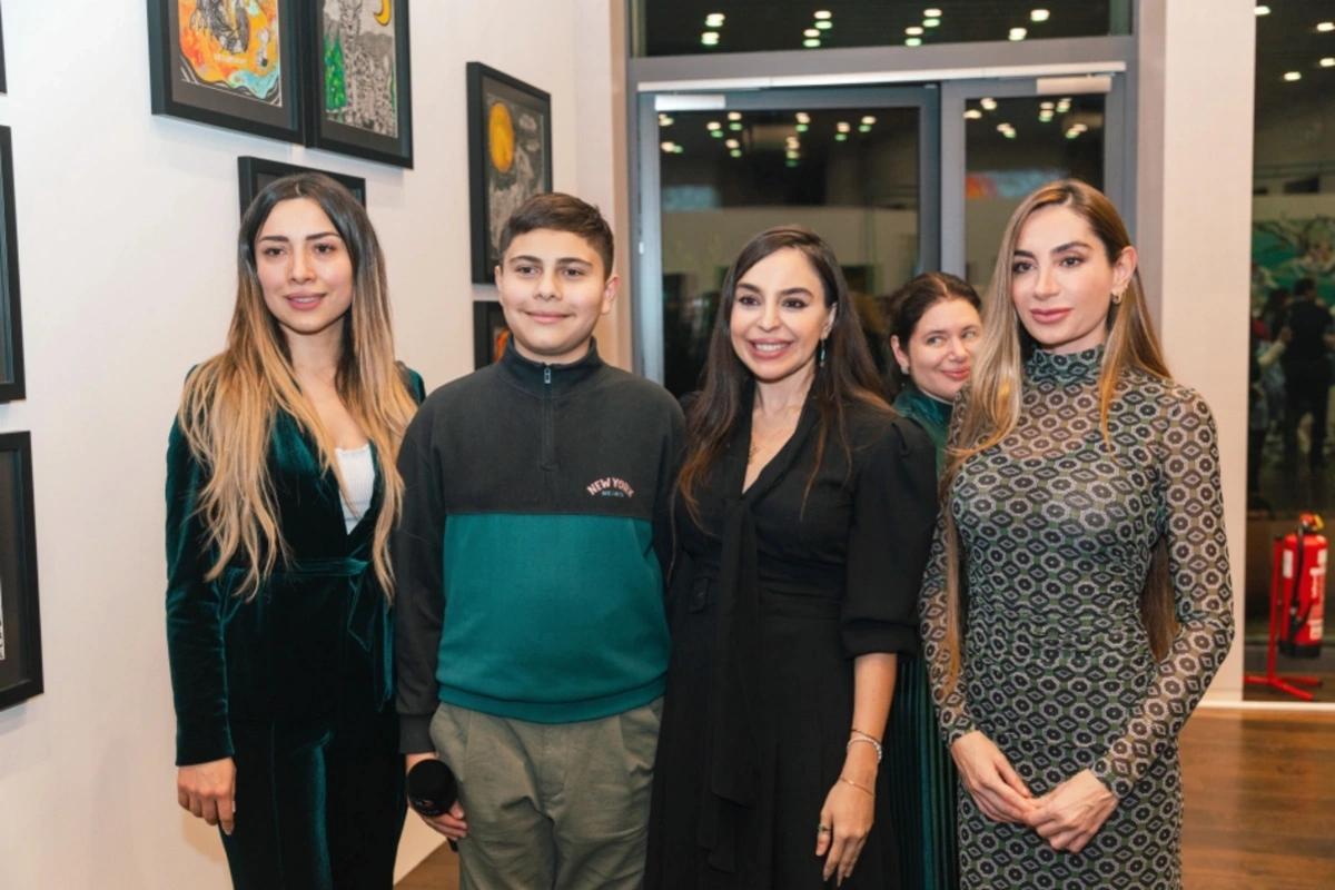 Leyla Aliyeva shared a post from the MAMA exhibition Mother Nature