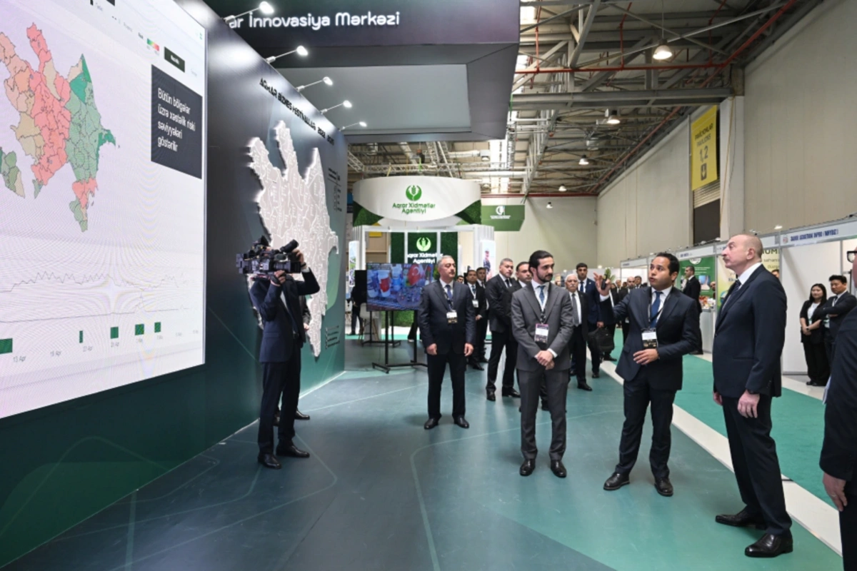 Президент Ильхам Алиев посетил выставки InterFood Azerbaijan и Caspian Agro