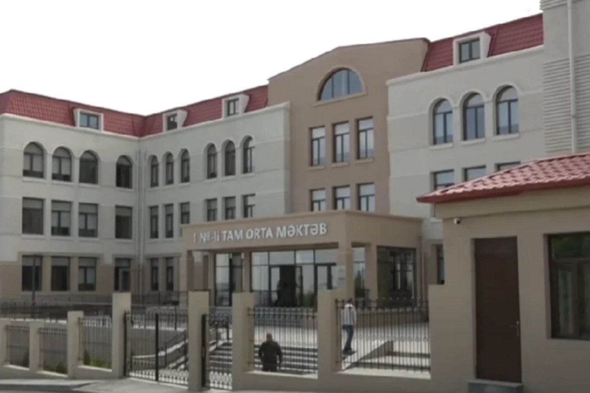 Yeni tədris ilinə hazır olan Şuşa şəhər 1 nömrəli məktəbdən GÖRÜNTÜLƏR