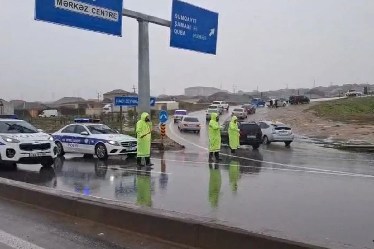 DYP: Aramsız yağan yağışların yaratdığı çətinliklər aradan qaldırılır